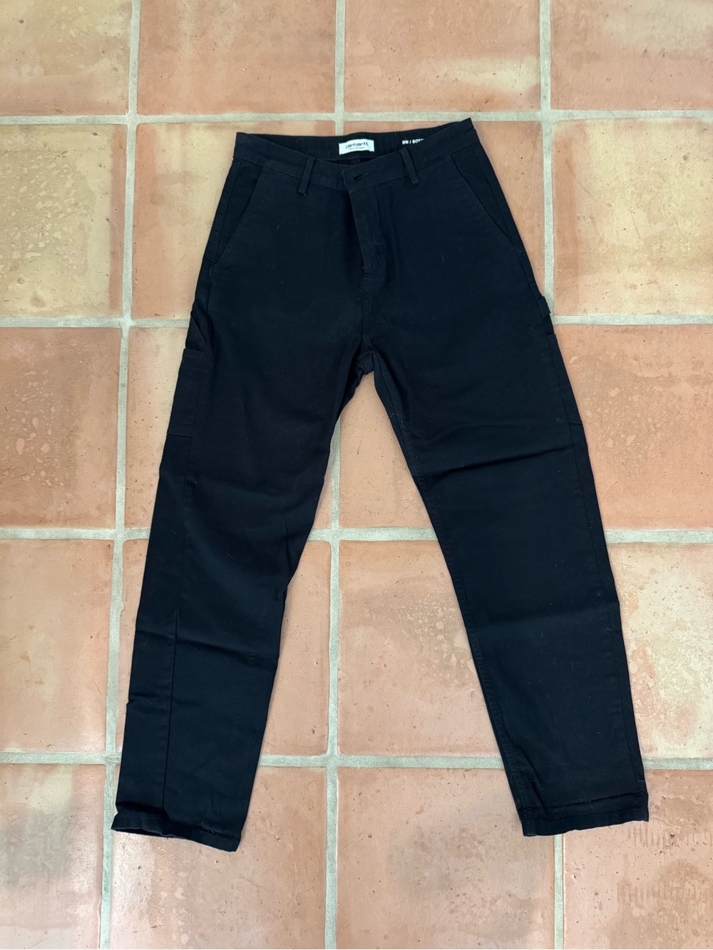 Carhartt WIP RW / boyfriend trousers in black  W:28